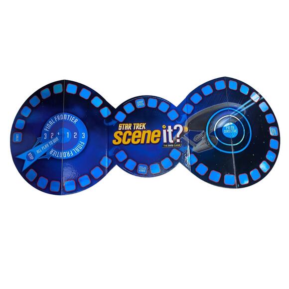 Star Trek Scene It? Trivia DVD Game 2009 Fun TV Board Game OPEN BOX - Picture 7 of 7